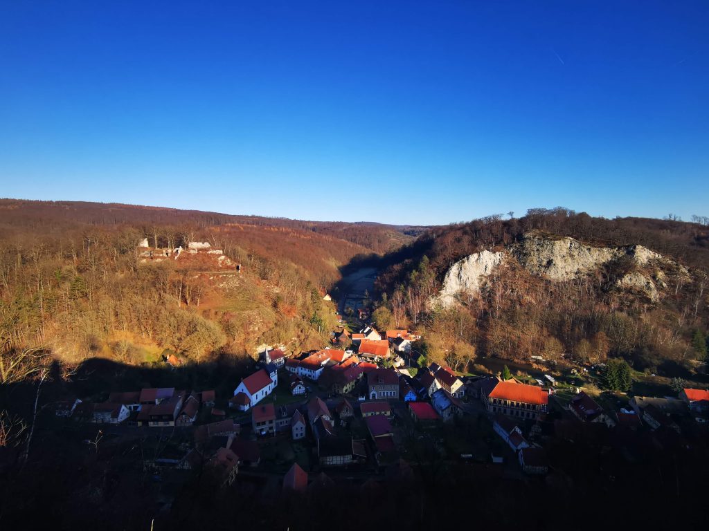 Blick Dorf Questenberg